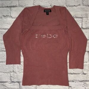 Bebe Pink Sweater
